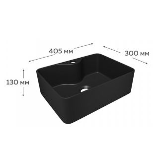 Раковина чаша Maretti UM13NS41-560, черная